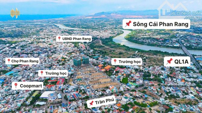 Đất nền Sổ đỏ Vị trí Kim Cương trung tâm Đô thị hành chính Phan Rang - Nam Khánh Hoà