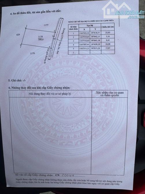 300m đất thổ 12.6*24 mặt tiền đường GTNT Cần Giuộc chỉ 5tr3/m