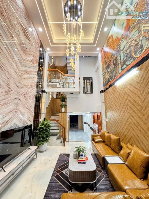 HƯƠNG LỘ 2 -(4x15m) 5 TẦNG THIẾT KẾ MẪU HIỆN ĐẠI - CÓ GARA Ô TÔ - FULL NỘI THẤT 8.68 TỶ - 1