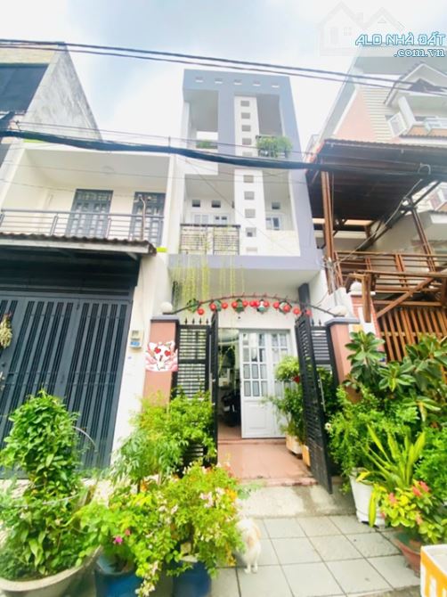 HẺM Ô TÔ, CƯ XÁ PHÚ LÂM B, F13, Q6, 4 TẦNG, NỞ HẬU 113.M2, 14.5 TỶ. - 1