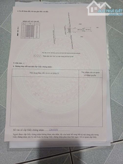 Cần bán gấp đất sổ riêng đường nhựa ô tô Tân Đông Hiệp TP dĩ an bd - 1