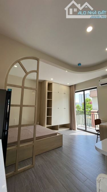 Cho Thuê CCMN Ngõ 414 Đường Láng Đống Đa 30m2 Studio Ban Công Cửa Sổ Thang Máy Gần Chợ - 12