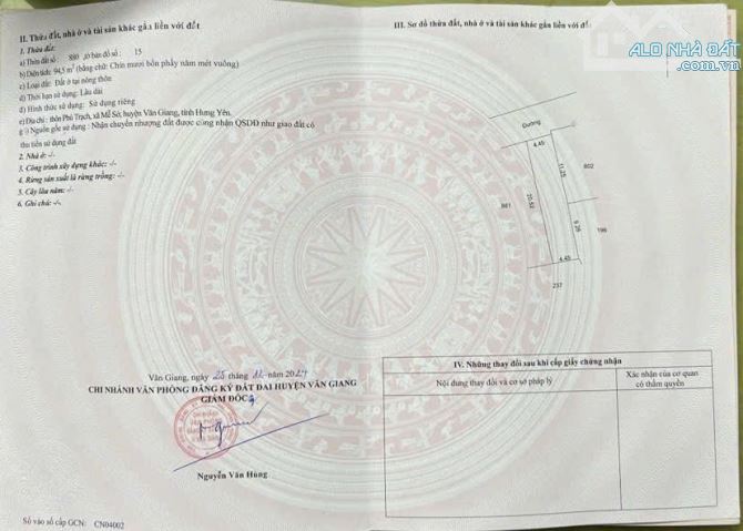 Cần bán 2 lô đất 90,1 và 94,5m tại Phú trạch - 2