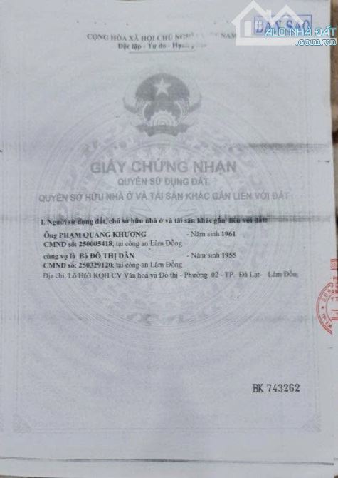 Bán nhà 2 mặt tiền Nguyễn Tử Lực, Phường 8, Đà Lạt – 4 tầng, full thổ cư, vị trí trung tâm - 3