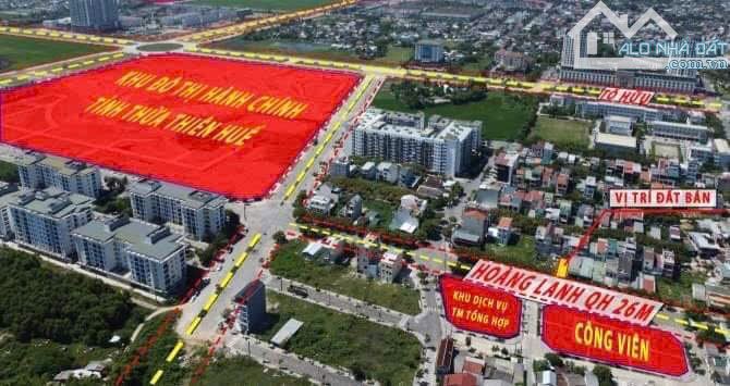 ĐẤT NỀN MẶT TIỀN HOÀNG LANH - TẶNG NHÀ KHO - P XUÂN PHÚ - TP HUẾ - 3