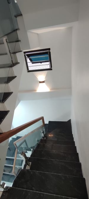 Nhà đẹp 3 tầng xây mới  ngõ nông đường Liên Hà 1 - 2