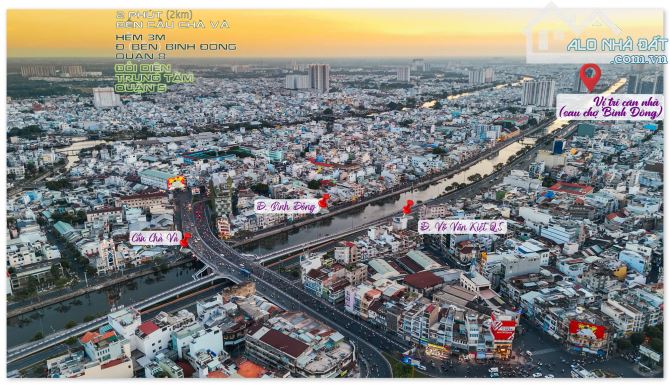 CHỈ 4,8 TỶ (50 Triệu/m2) NHÀ 2 TẦNG 7x15m ~ 95m2 Đ. BÌNH ĐÔNG QUẬN 8 - 5