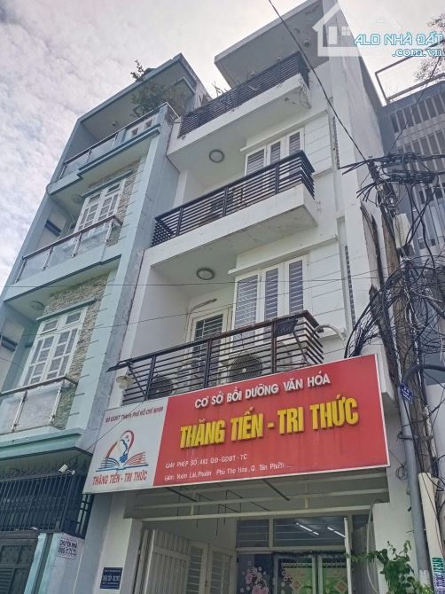 BÁN NHÀ 5 TẦNG HẺM XE HƠI TRÁNH, ĐƯỜNG VƯỜN LÀI - Q.TÂN PHÚ, NHỈNH 12 TỶ.