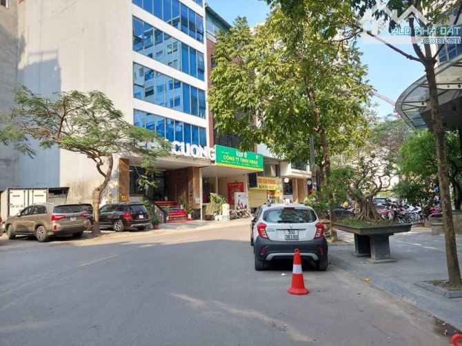 Bán đất phân lô Trần Duy Hưng, CG, 129m², mặt tiền 8.5m, vỉa hè, ô tô tránh, kd đỉnh