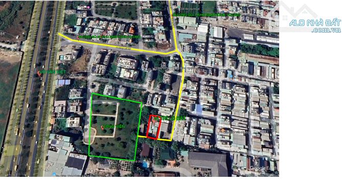 Bán lô đất 200m2 KDC Nam Hùng Vương. Ngang 9m. Gía tốt!!!!