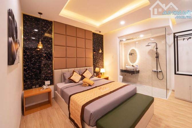 BIỆT THỰ KHU ĐẶNG THÙY TRÂM -BÌNH LỢI P13 BINH THẠNH - 10X20 - 4 LẦU-  30 T Ỷ