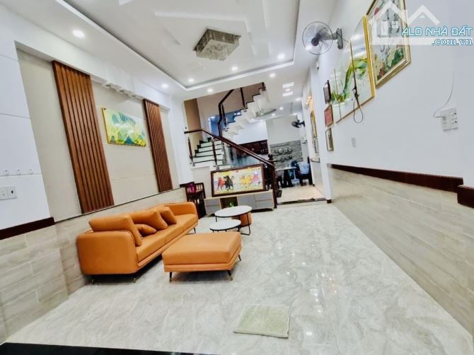 Bán nhà đẹp Gò Vấp, hẻm nhựa ô tô tránh, Phạm Văn Chiêu, 4 tầng, 5 phòng, nhỉnh 7 tỷ thươn - 1