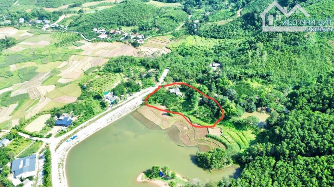 1626m Có 400m Đất Ở -  Bám Hồ Siêu Đẹp Tại Gò Tháu - Đú Sáng - Kim Bôi - 1