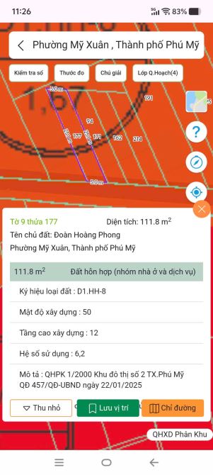 Cách QL51 tầm 100m với giá chỉ 1.5 chưa từng có. Đất sạch có thổ - 1