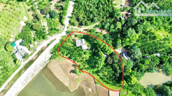 1626m Có 400m Đất Ở -  Bám Hồ Siêu Đẹp Tại Gò Tháu - Đú Sáng - Kim Bôi - 2