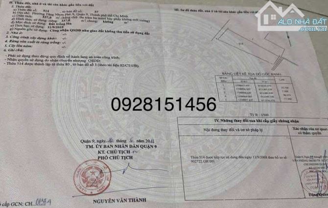 Bán lô đất trồng lúa đường 102 TNPB Q9 trong khu dân cư hiện hữu - 2