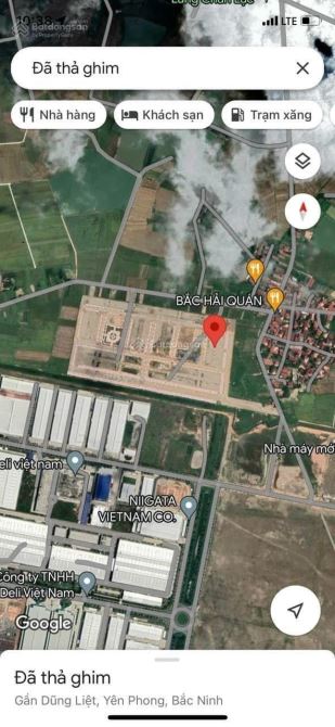 BÁN ĐẤT DỰ ÁN DŨNG LIỆT GREEN CITY CẠNH KCN YÊN PHONG MỞ RỘNG - 100M2 - 2,5 TỶ - 3