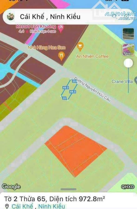 Nền biệt thự 30 tỷ 972 m2 đường Nguyễn Hữu Cầu, Cồn Khương, TP Cần Thơ - 3