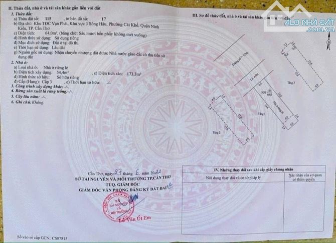 NHÀ 2 Lầu 5,6 tỷ đường số 7, KDC Cồn Khương, TP CẦN THƠ - 3