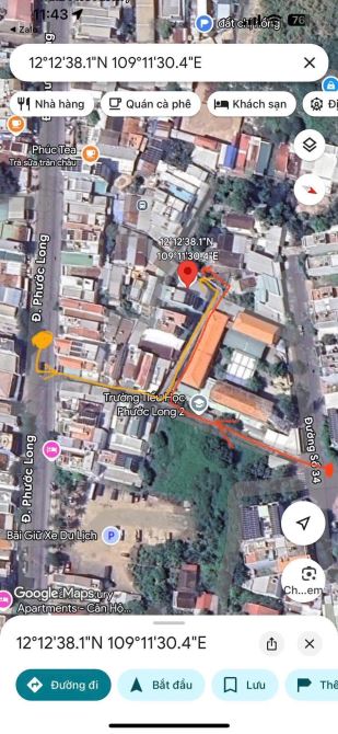 CẦN BÁN LÔ ĐẤT HẺM Ô TÔ PHƯỚC LONG  • Vị trí đẹp, đường ô tô quay đầu. - 4