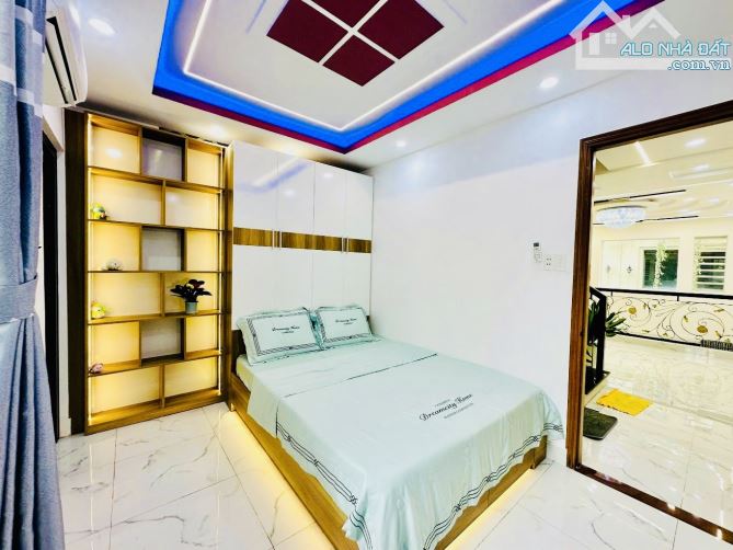 Bán nhà 5 tầng đẹp, hẻm xe hơi 6m, khu dân cư đồng bộ, Phạm Văn Chiêu, Gò Vấp, nhỉnh 8 tỷ - 4
