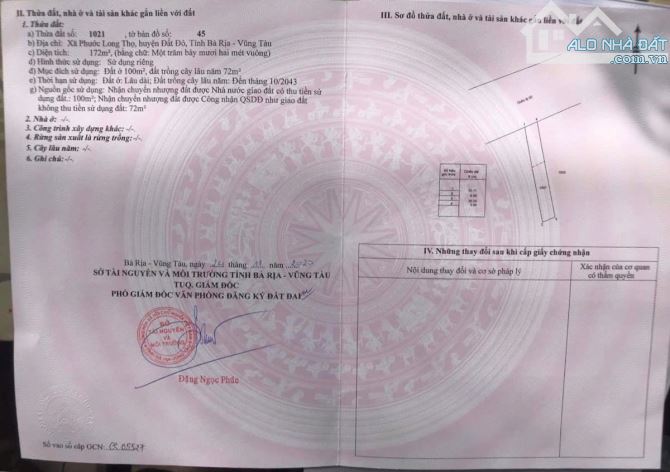 Bán đất sẵn căn nhà c4 Mặt Tiền QL55 Phước Long Thọ gần KCN Đất Đỏ - 9