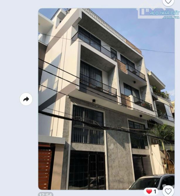 Biệt thự 3 tầng Đường 8m Khu K300 - Nguyễn Minh Hoàng - C18, P12, TB. 8,7m x 16m (136m2).