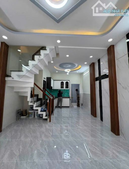 BÁN NHÀ 3 LẦU MỚI – HẺM 4M PHÚ THỌ HÒA – DT 4x10M 3PN 4WC GIÁ 5.2 TỶ