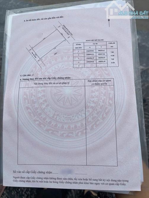 Bán đất tại lô 26BC Lê Hồng Phong - ĐÔNG KHÊ - NGÔ QUYỀN  - Diện tích 105m2 ngang 7m . Xây
