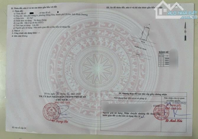 Đất mặt tiền kinh doanh phường Đông Hoà, Tp Dĩ An - 11