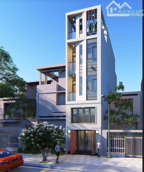 Bán toà nhà H8m Hoàng hoa Thám, dt 130m2, sàn 650m2, 5 lầu, cho thuê khoán 100tr/th - 1