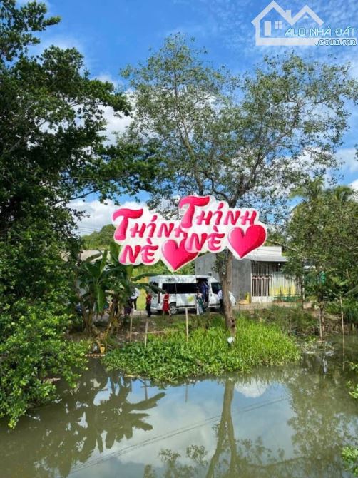 ĐẤT VƯỜN MẶT TIỀN RẠCH ÔNG DỰA & KHOÁN CHÂU THÍCH HỢP Ở LÀM VƯỜN NGHỈ DƯỠNG LONG TUYỀN BT - 6
