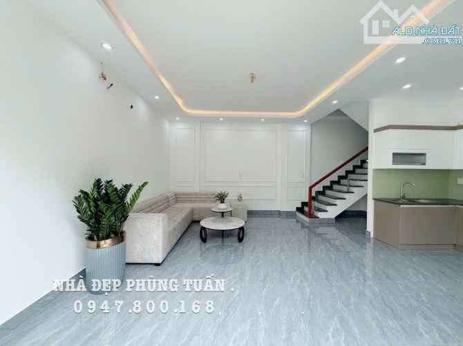 P Tuấn. 🏡 Nhà đẹp 4 tầng Mặt ngõ thông Trần Nguyên Hãn, HP _ 40m2 _ tải nhỏ đỗ cửa - 2