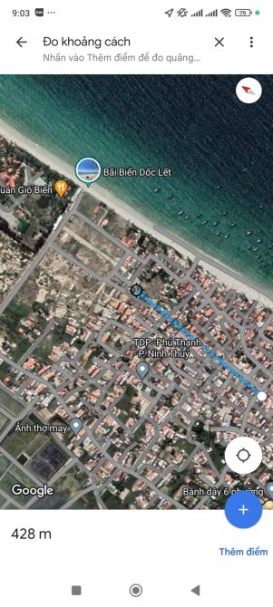 Bán lô đất phường ninh thủy ninh hòa cách biển dốc lết 700m diện tích 148m2 giá 1 tỉ 500tr - 2