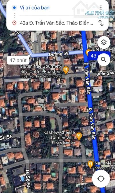 Bán đất mặt tiền Trần Văn Sắc (đường 44 cũ) – Thảo Điền, TP. Thủ Đức – 520m² – chỉ 70 tỷ - 2