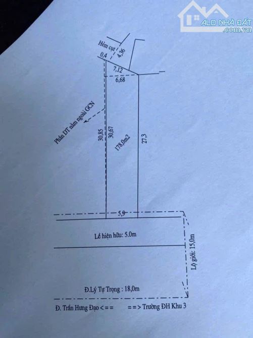 BÁN NHÀ MẶT TIỀN LÝ TỰ TRỌNG, AN PHÚ , CÁI RĂNG - 3