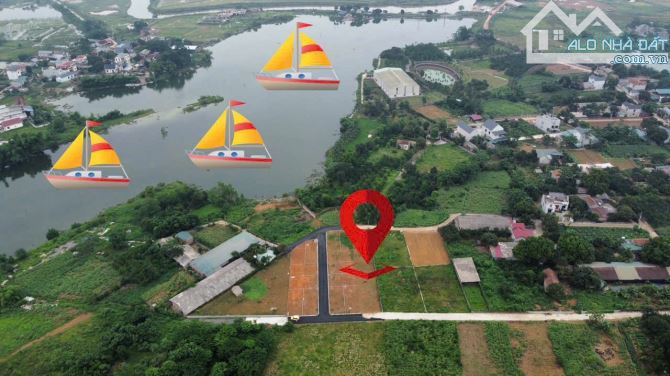 Cần bán 104,4m2 đất ở, mặt tiền 6.19m 2.5ty tại Hoà Thạch, Quốc Oai. - 3
