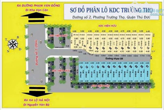 🏡 BÁN LÔ ĐẤT HẺM XE HƠI - ĐƯỜNG SỐ 2, PHƯỜNG TRƯỜNG THỌ, TP. THỦ ĐỨC - 4