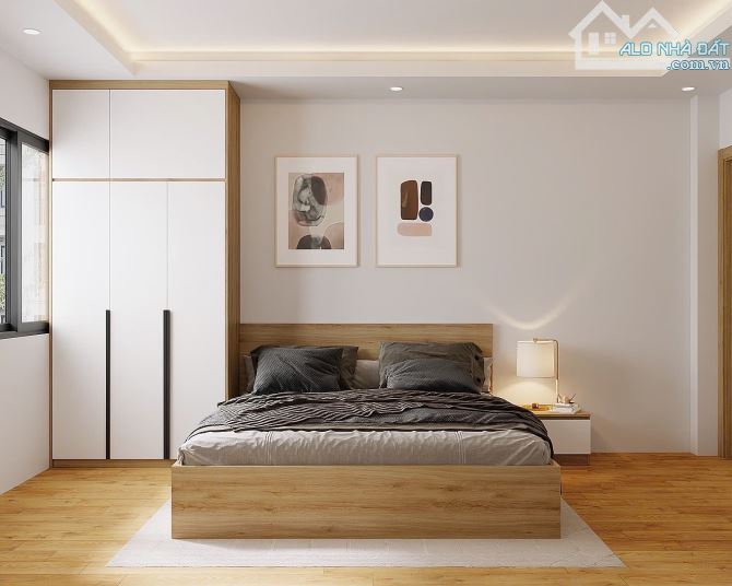 Bán Nhà Mới Xây, Ngõ Nông Đẹp, Full Nội Thất Như Ảnh 3D, Sổ Vuông Đẹp, 6.9 Tỷ, Kim Giang - 5