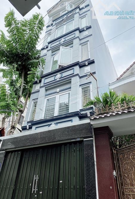 Bán nhà 6 tầng 4 x 22 Hẻm nhựa xe hơi khu Bàu Cát - Ba Vân gần Metro - ga T3