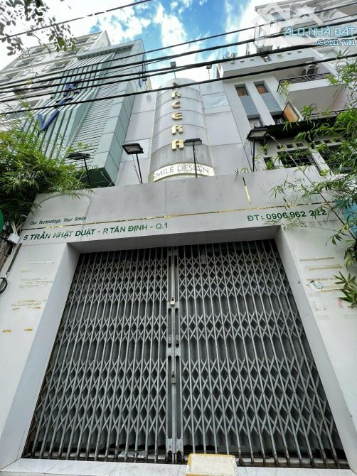 BÁN NHÀ MẶT TIỀN TRẦN NHẬT DUẬT – TÂN ĐỊNH, QUẬN 1