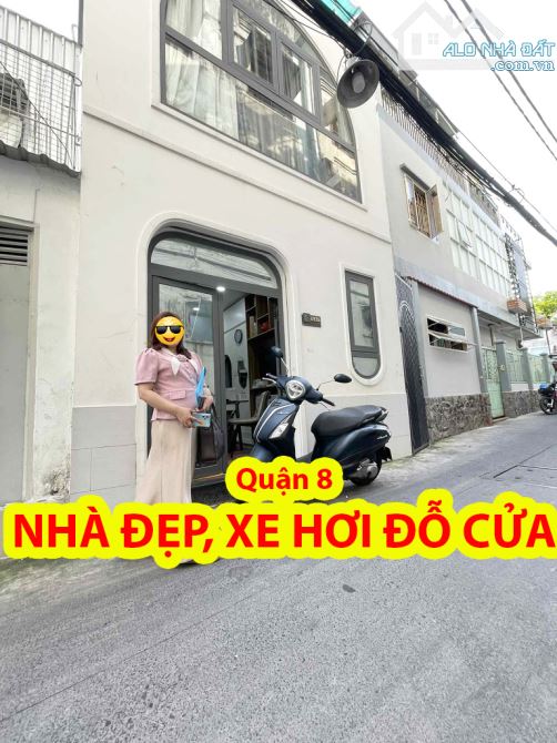 Nhà đẹp Tùng Thiện Vương Quận 8– Hẻm ô tô, pháp lý chuẩn, giá tốt dưới 3,5 tỷ