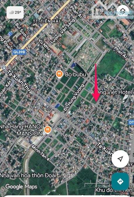 Bán đất đô thị Tây Giang, Tiền Hải