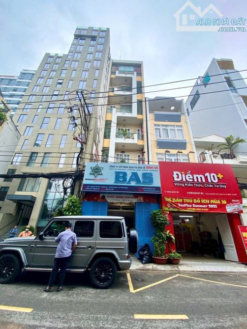 Căn Hộ Dịch Vụ 7 Tầng mặt tiền Nguyễn Cửu Vân, P.17, Bình Thạnh, 4.5x21m, HĐT 75 triệu