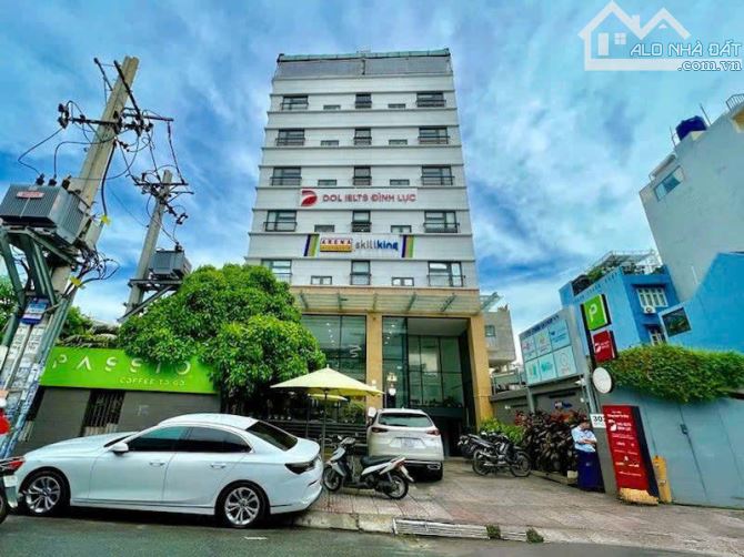 BUILDING Mặt tiền Nguyễn Văn Đậu, DT: 15x35m, Sàn 3004m2, Hầm 8 Tầng, HDT: 590 Triệu