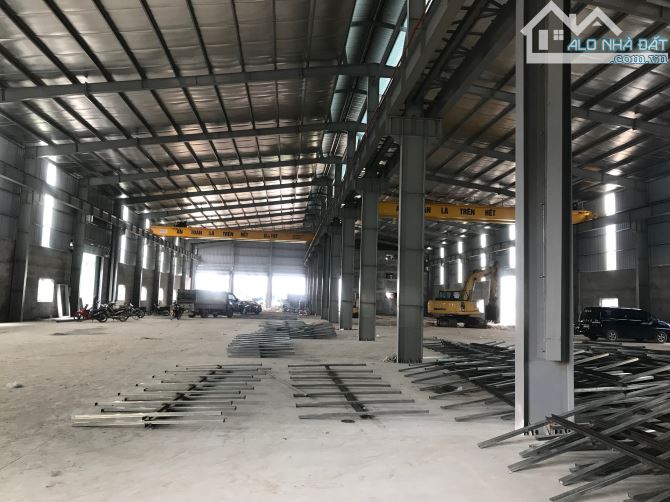 Cho thuê kho xưởng, DT: 1750m2, có cẩu trục tại CCN Hà Bình Phương, Thường Tín, Hà Nội - 1