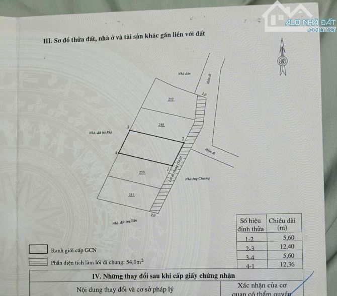 Bán lô đất chỗ sáu câu cá, phường Nhơn Phú, Quy Nhơn - 1