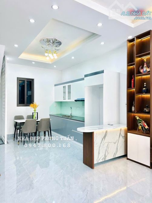 P Tuấn .... NHÀ ĐẸP XÂY MỚI 40M² x 3 TẦNG – VĂN CAO - NGÔ GIA TỰ - LẠCH TRAY - 2