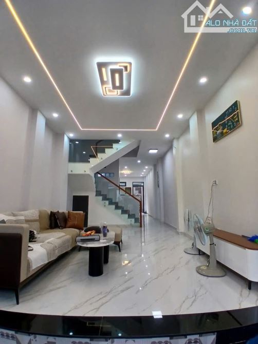 BÁN NHÀ ĐƯỜNG 8M-  HỒ HỌC LÃM AN LẠC BÌNH TÂN 80M-  4 TẦNG SÂN THƯỢNG 4PN 5WC NHỈNH  6 TỶ - 2