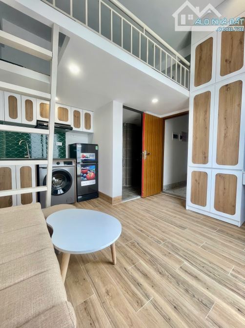 Cho Thuê CCMN 36 Võ Chí Công Cầu Giấy 30m2 Studio Gác Xép Ban Công Giặt Riêng Thang Máy - 5